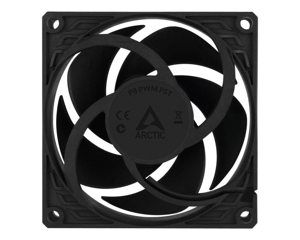 Вентилатор ARCTIC P8 PWM PST, Черен 4