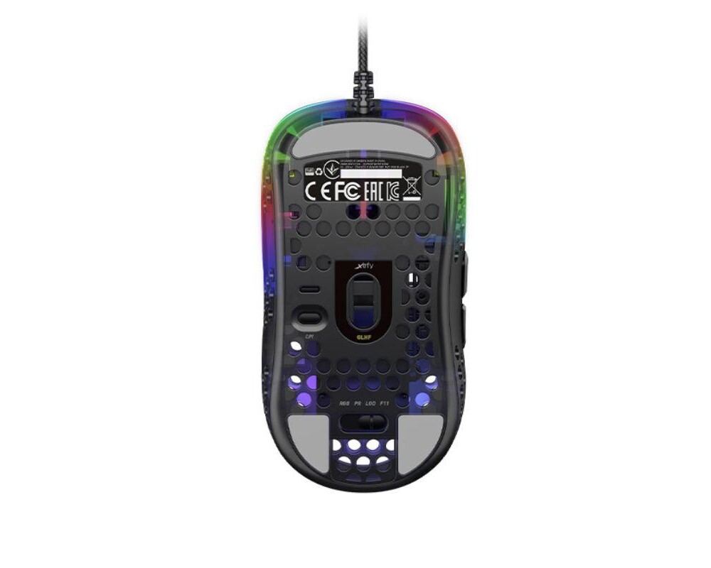 Мишка Геймърска мишка Xtrfy MZ1, RGB, Black 6