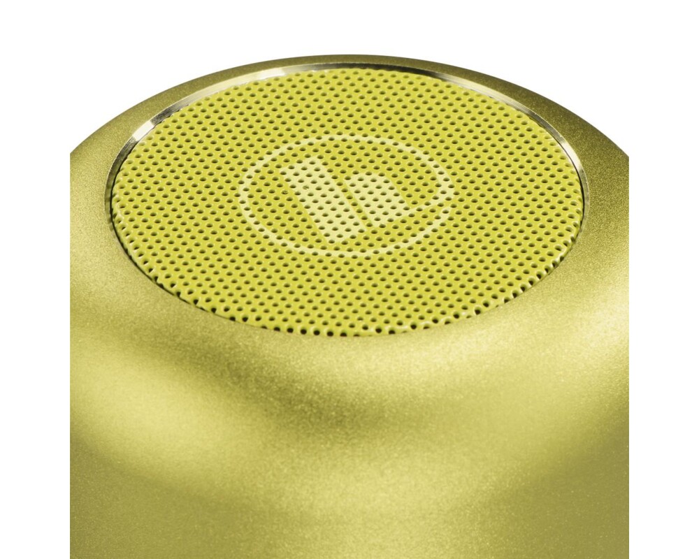Тонколони Bluetooth смарт тонколона HAMA Drum 2.0, 3.5mm жак, 3.5W, Жълто-зелена 3