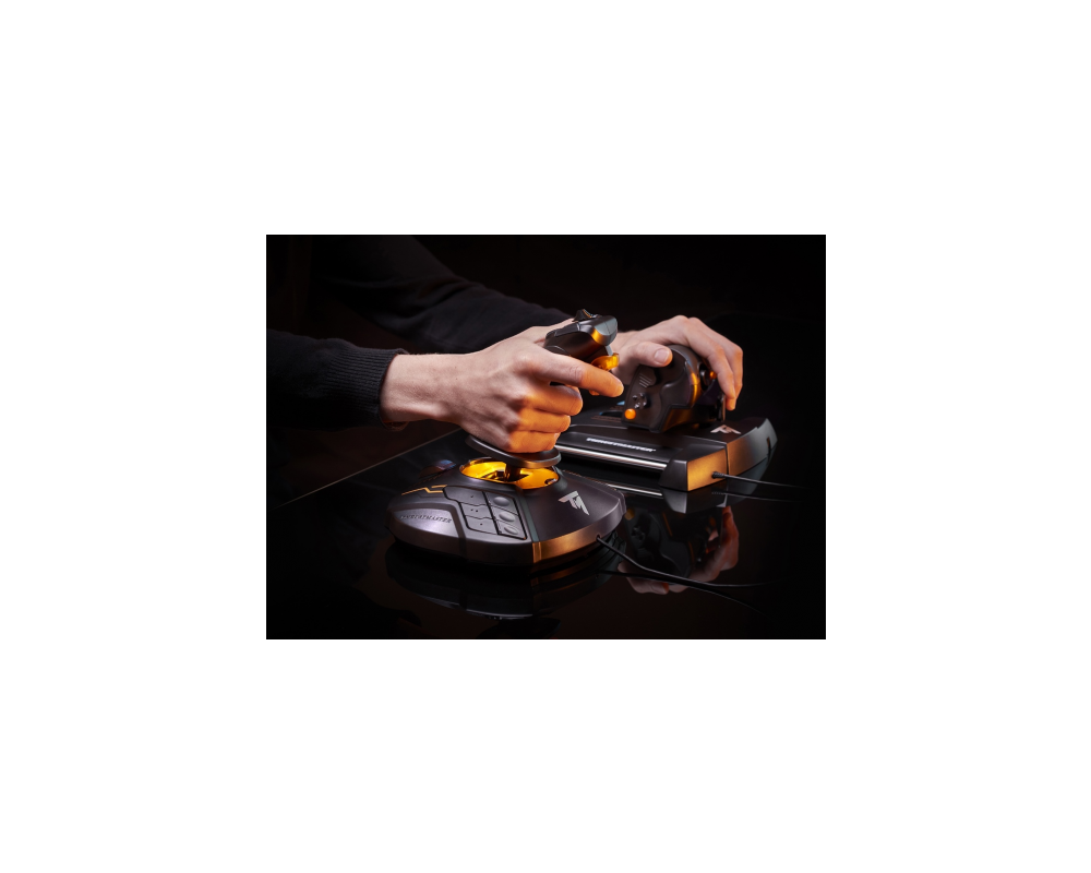 Джойстици и Геймпадове Жичен Thrustmaster T.16000M FCS HOT, авиосимулатор за PC, Черен 5
