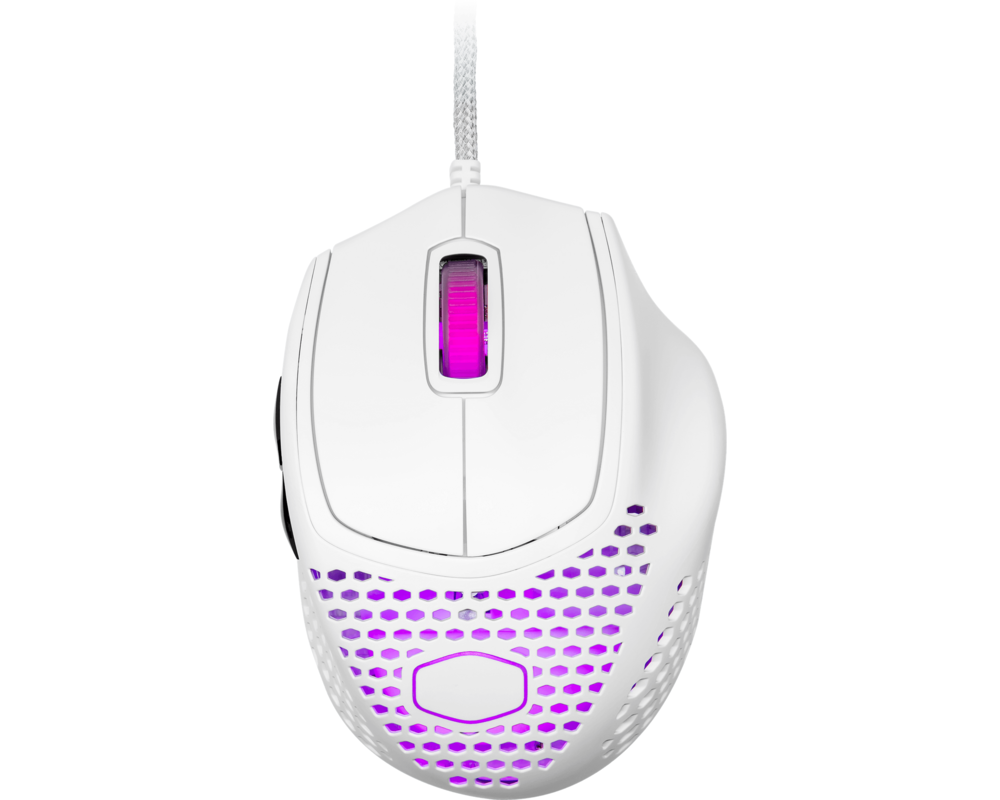 Мишка Геймърска Оптична Мишка Cooler Master MM720 Matte White 2