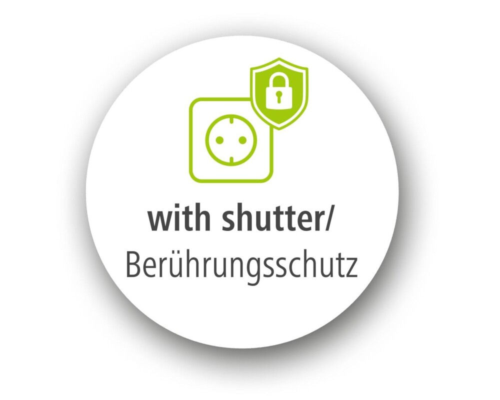 Разклонител HAMA, 6 гнезда, 1.4 м, Бял 2