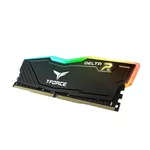 Памет Team Group T-Force Delta RGB Black, DDR4, 64GB (2x32GB), 3600MHz, CL18-22-22-42 1.35V 2