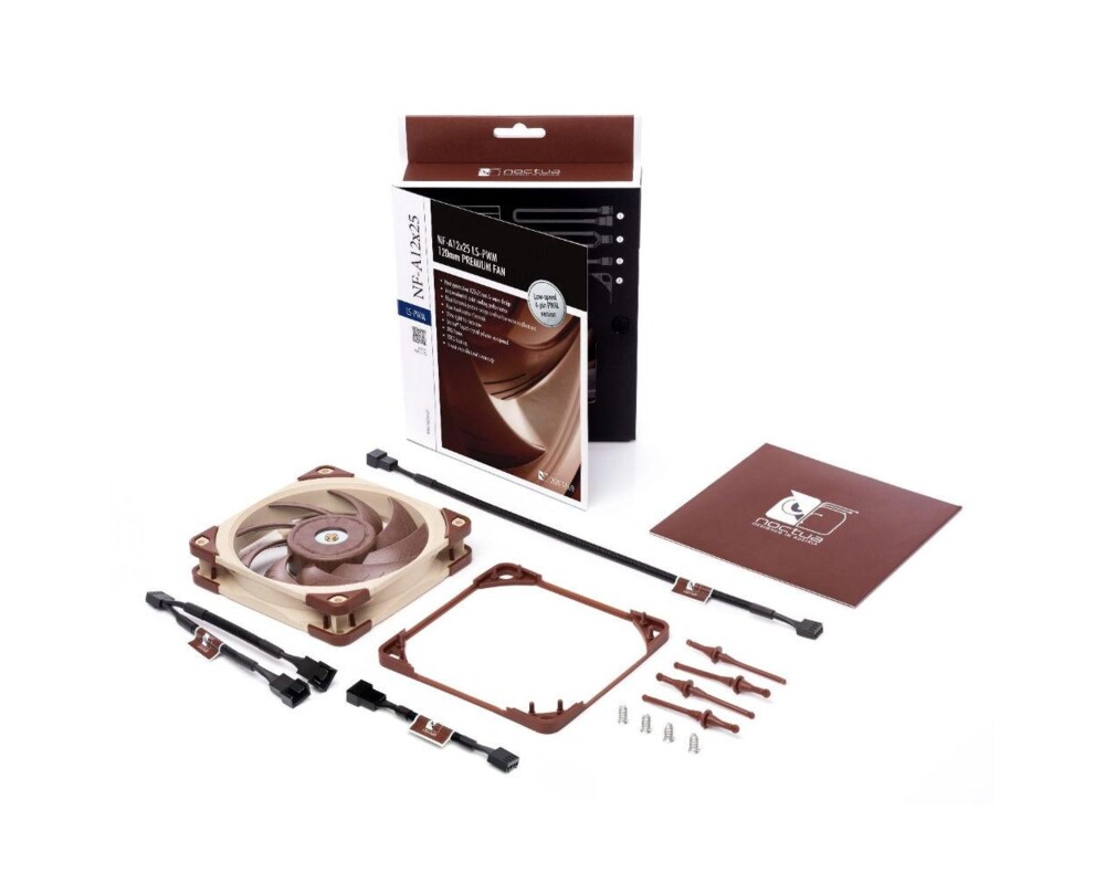 Вентилатор Noctua 120mm NF-A12x25-LS-PWM 13