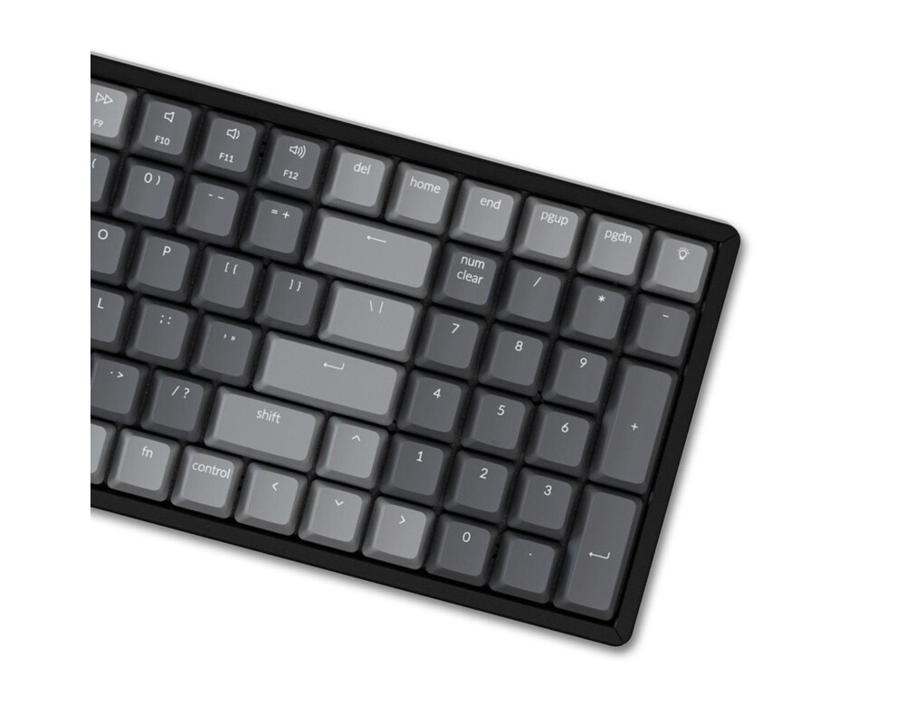 Клавиатура Геймърска Механична клавиатура Keychron K4 Hot-Swappable Full-Size Gateron Blue Switch White LED Gateron Blue Switch ABS 4