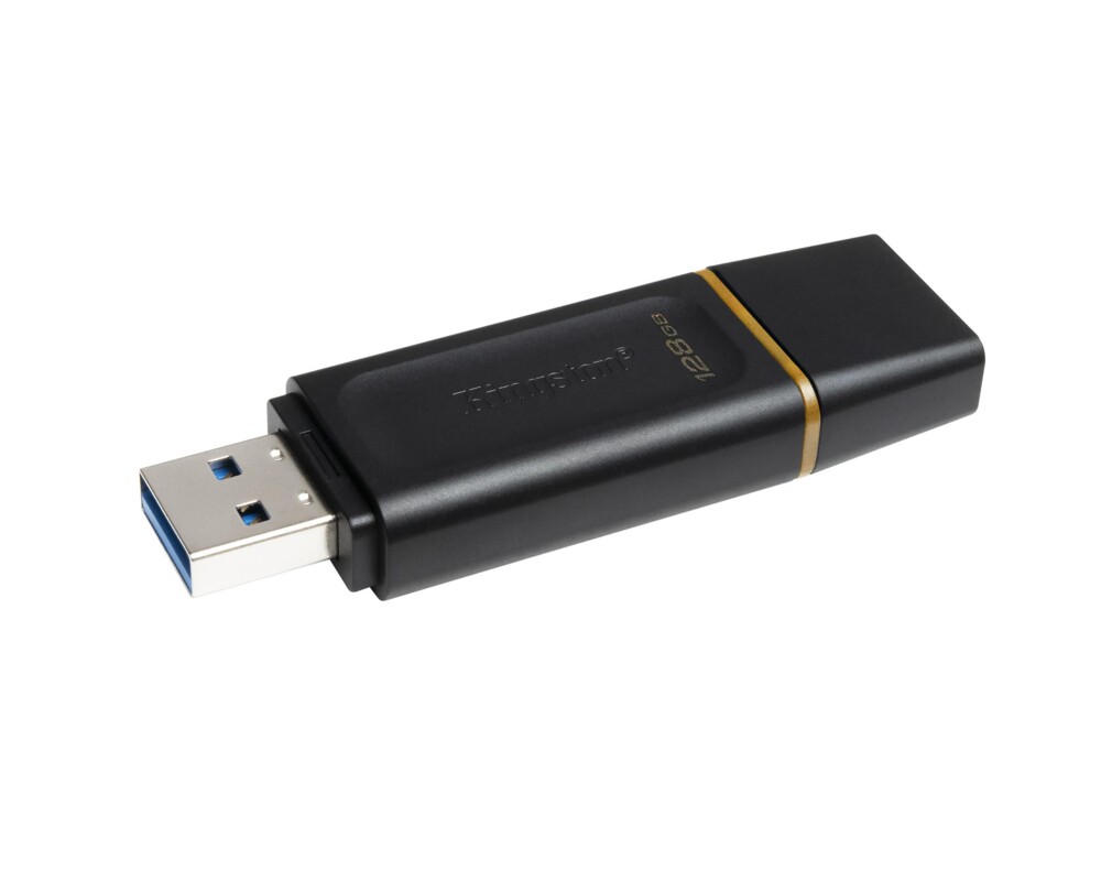 Флаш памет KINGSTON 128GB USB3.2 Gen1 DataTraveler Exodia Black + Yellow 12