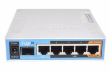  Безжичен Access Point MikroTik hAP AC RB962UiGS-5HacT2HnT, 5x 10/100/1000, USB 2.0 209442 MIKROT-RB962UiGS-5HacT2Hn на топ цена - PIC.bg