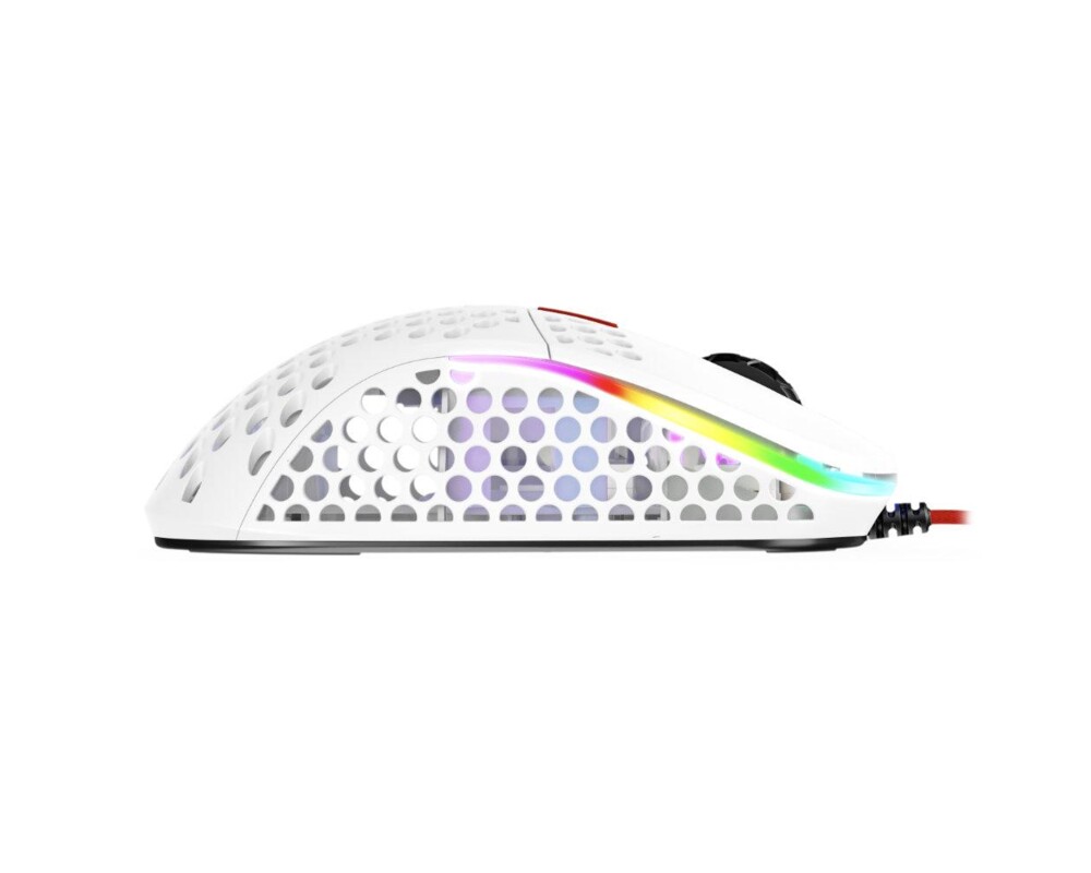 Мишка Геймърска мишка Xtrfy M4 Tokyo, RGB, Бял//Червен 4