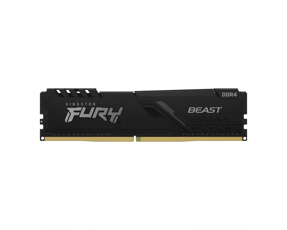 Памет KINGSTON 8GB 2666MHz DDR4 CL16 DIMM Kit of 2 FURY Beast Black 2