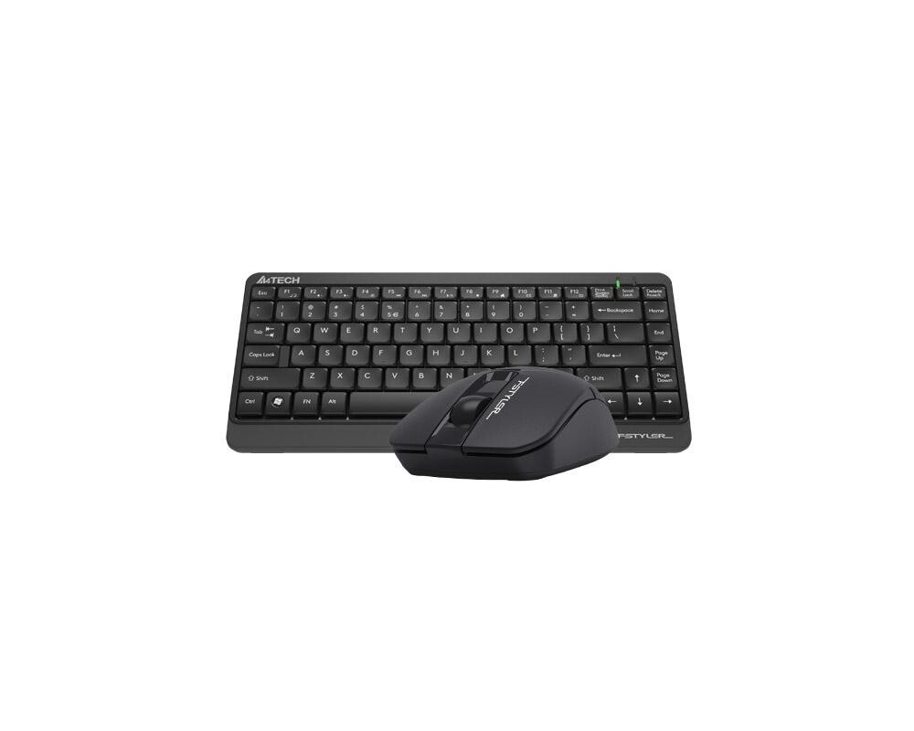 Клавиатура Комплект клавиатура и мишка A4TECH FG1112, Черен 4