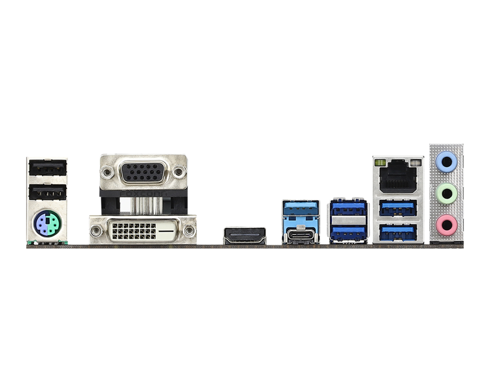 Дънна платка ASROCK B450M PRO4 R2.0 AM4 4xDDR4 4xSATA 1xM.2 mATX 12