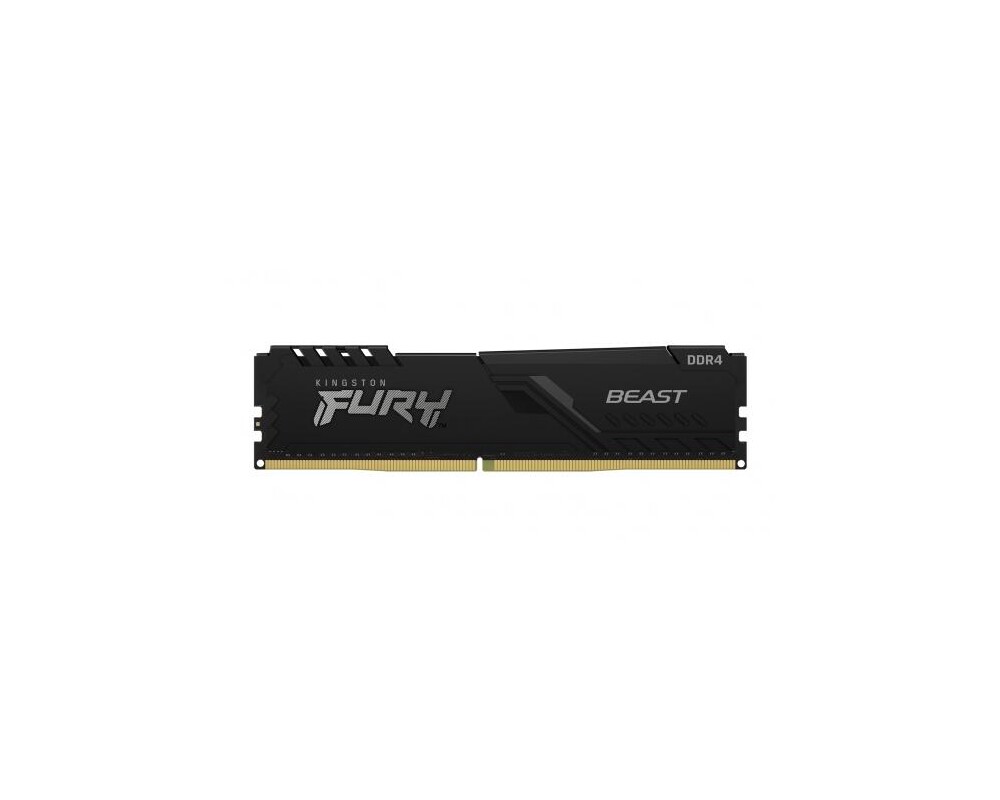 Памет Kingston FURY Beast Black 64GB(2x32GB) DDR4 PC4-25600 3200MHz CL16 KF432C16BBK2/64 3