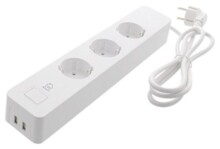  Смарт разклонител, 1.5m, DELTACO SH-P03USB2 212022 DELT-SH-P03USB2 на топ цена - PIC.bg