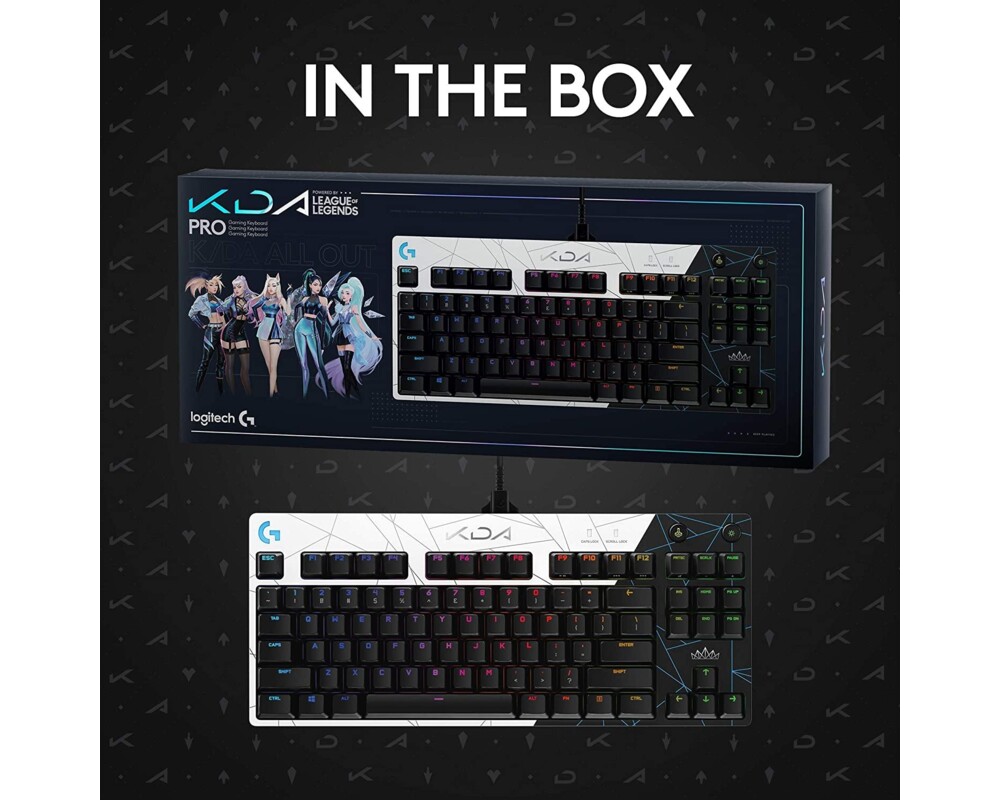 Клавиатура Logitech G Pro K/DA GX Tactile 8