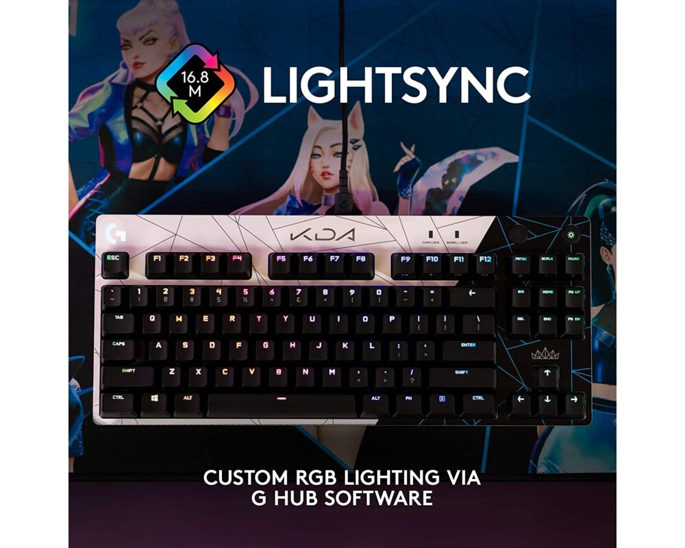 Клавиатура Logitech G Pro K/DA GX Tactile 6