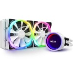 <span>Охладител за процесор</span> NZXT Kraken X53 RGB (240mm), AMD/Intel, Бял <span class='catalog-num-in-name'>RL-KRX53-RW</span> - 