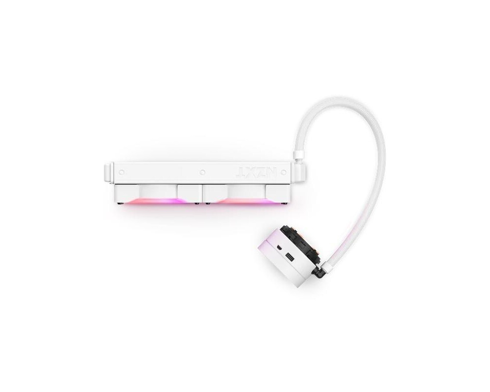 Охладител за процесор NZXT Kraken X53 RGB (240mm), AMD/Intel, Бял 2