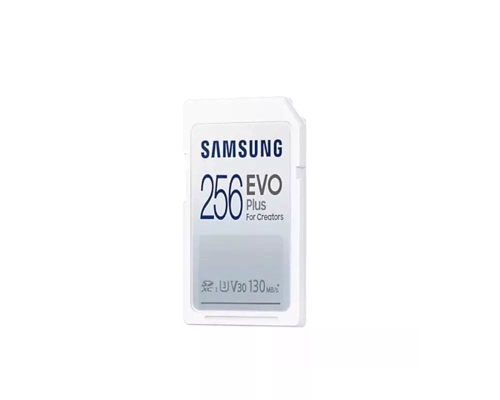 Флаш карта Samsung 256GB SD Card EVO Plus 7