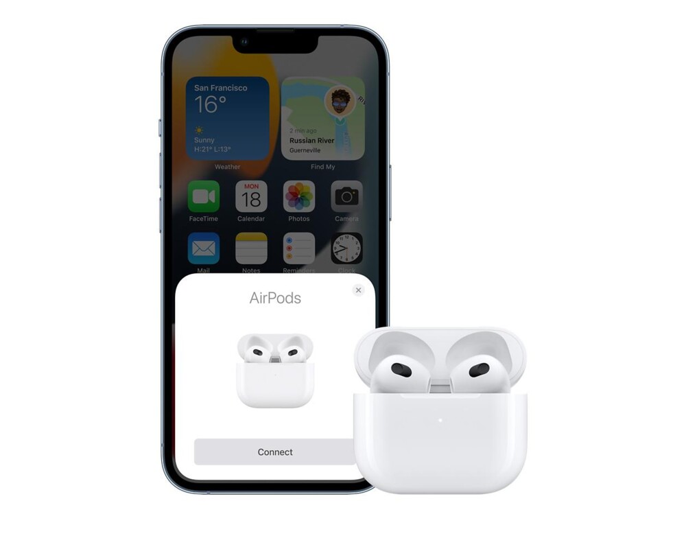 Слушалки Apple AirPods (3rd generation) with Charging Case 14