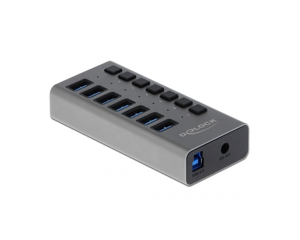 USB хъб USB-А хъб, 7 порта, DELOCK-63669 5