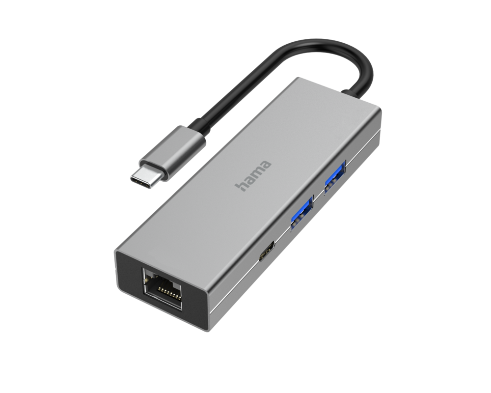 USB хъб 4-портов хъб USB-C, HAMA-200108 2