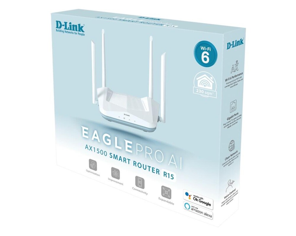 Рутер D-Link EAGLE PRO AI AX1500 Smart Router 17