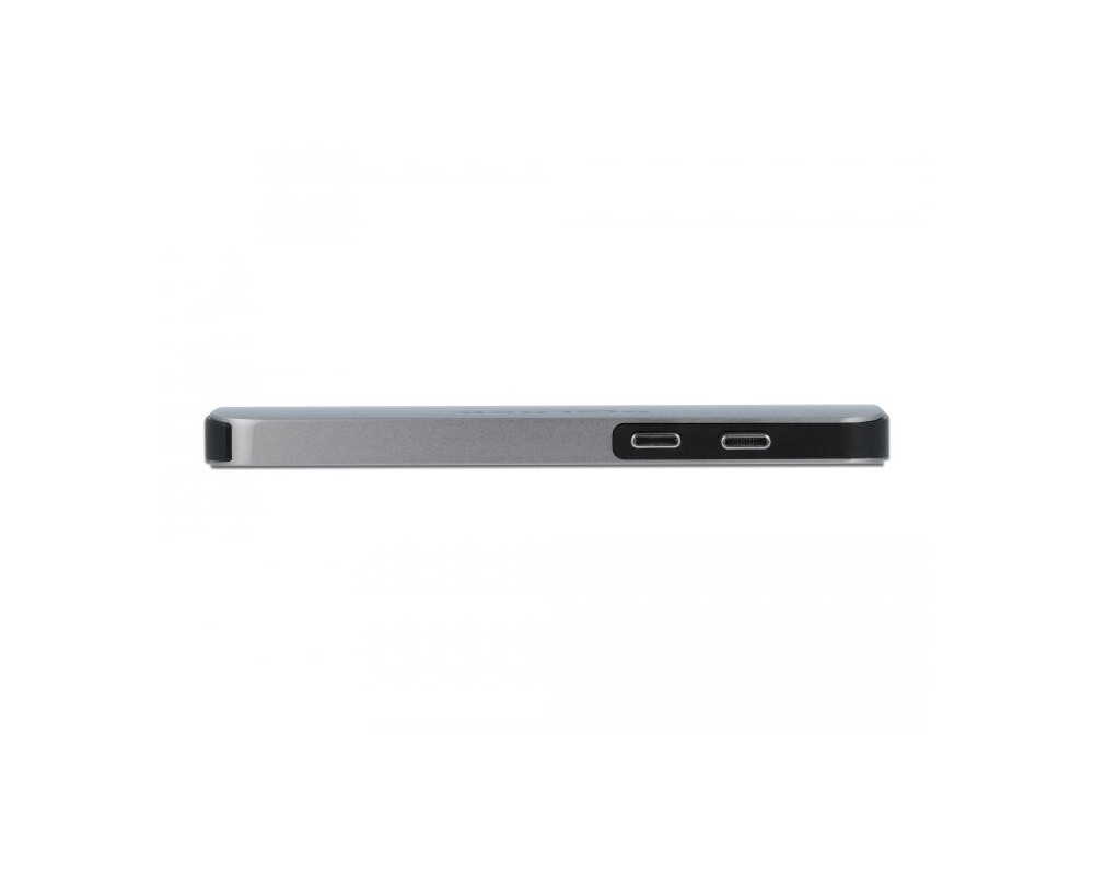 Докинг станция Докинг станция Delock, За MacBook, HDMI 4K, USB-A, USB-C, PD, Сива 4