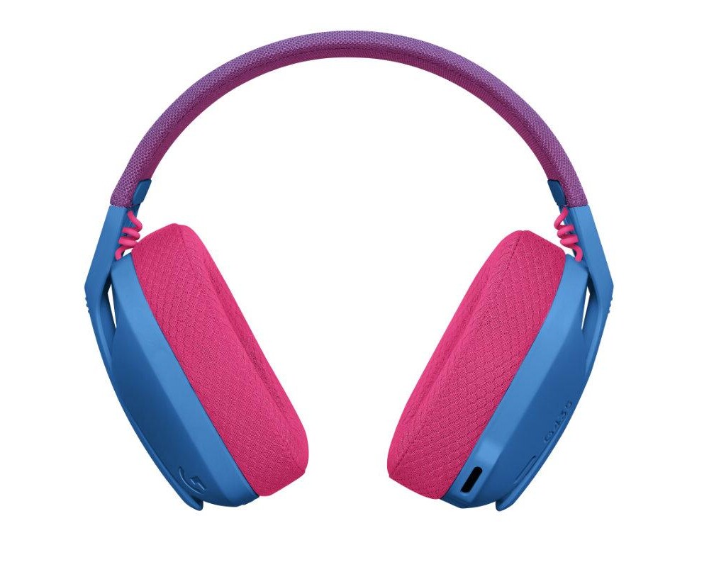 Слушалки Геймърски безжични слушалки Logitech G435 Lightspeed Wireless, Микрофон, Син/Розов 3