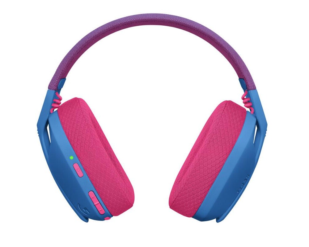 Слушалки Геймърски безжични слушалки Logitech G435 Lightspeed Wireless, Микрофон, Син/Розов 4