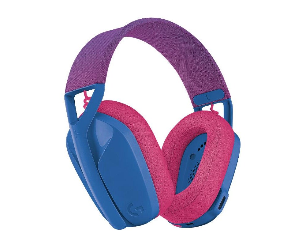 Слушалки Геймърски безжични слушалки Logitech G435 Lightspeed Wireless, Микрофон, Син/Розов 2
