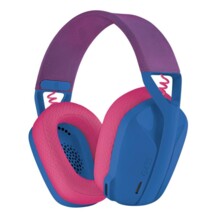  Геймърски безжични слушалки Logitech G435 Lightspeed Wireless, Микрофон, Син/Розов 217793 981-001062 на топ цена - PIC.bg