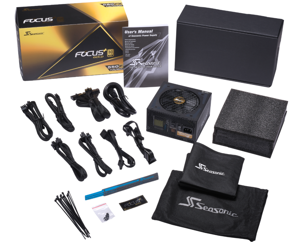 Захранване Seasonic 550W Gold 18