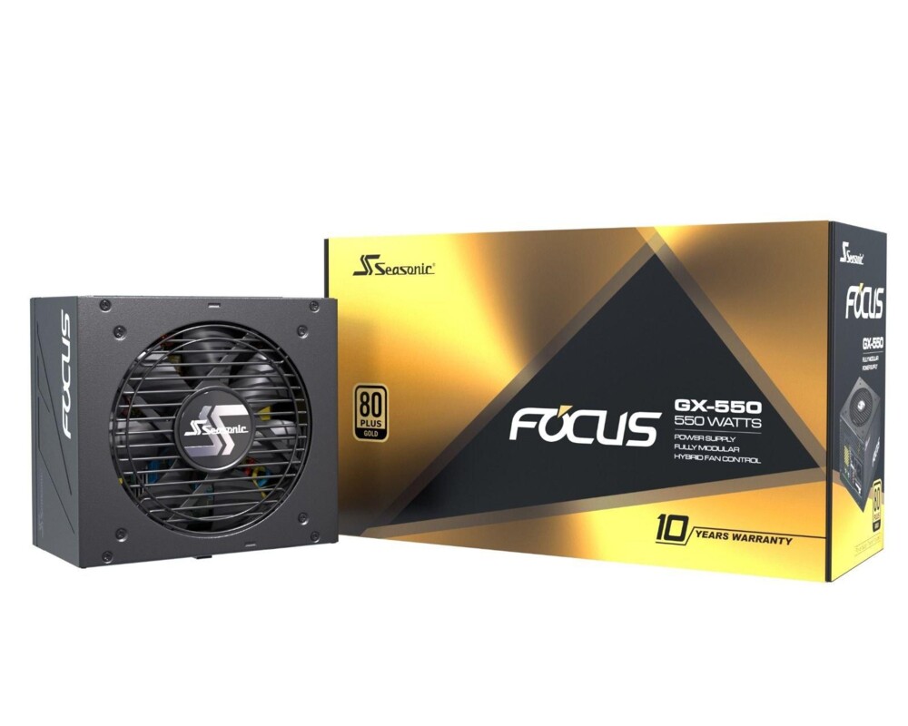 Захранване Seasonic 550W Gold 19