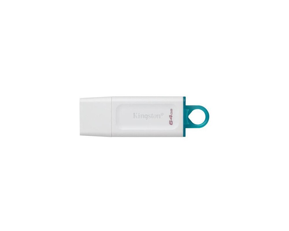 Флаш памет KINGSTON 64GB USB3.2 Gen1 DataTraveler Exodia Black + Teal 16