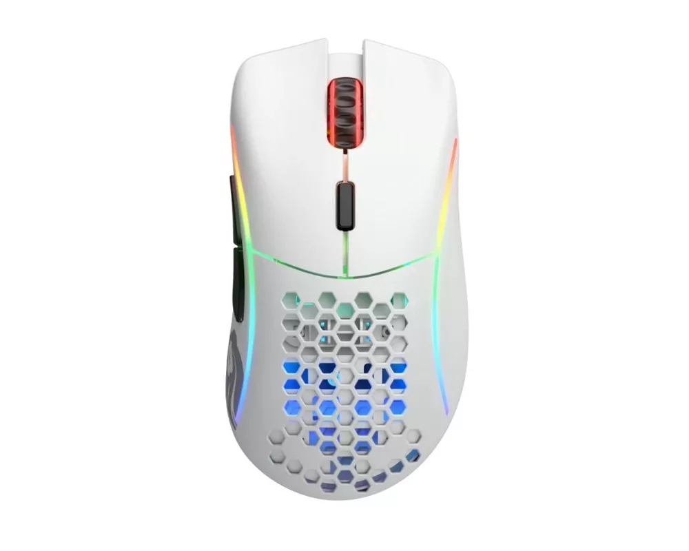 Мишка Геймърска мишка Glorious Model D Wireless (Matte White) 2