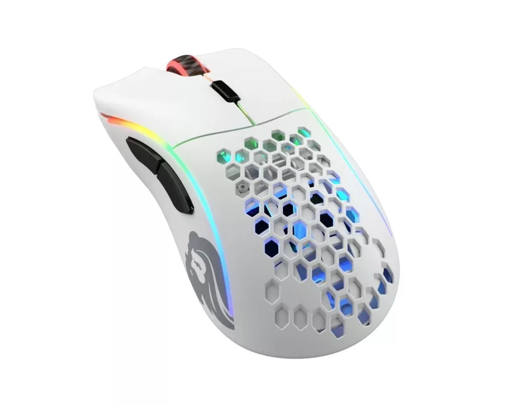 Мишка Геймърска мишка Glorious Model D Wireless (Matte White) 4