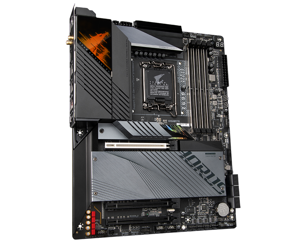 Дънна платка GIGABYTE Z690 AORUS ULTRA, Wi-Fi 6E, LGA 1700, DDR5, ATX, RGB Fusion 2.0 2