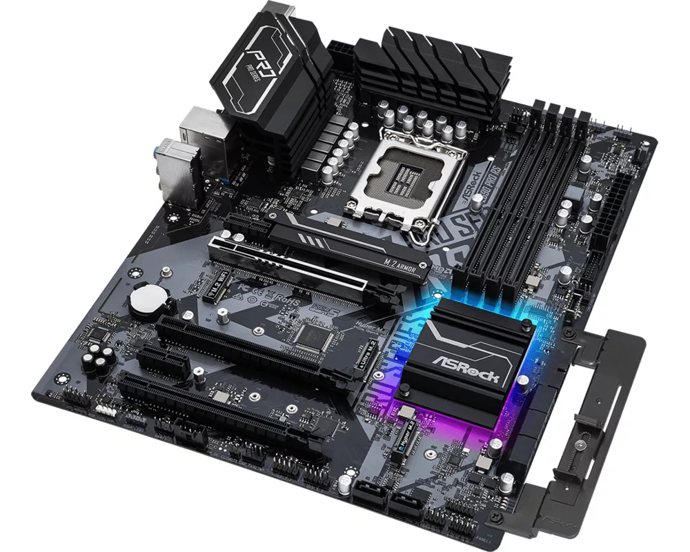 Дънна платка ASRock Z690 Pro RS, LGA1700, ATX, Polychrome RGB 5