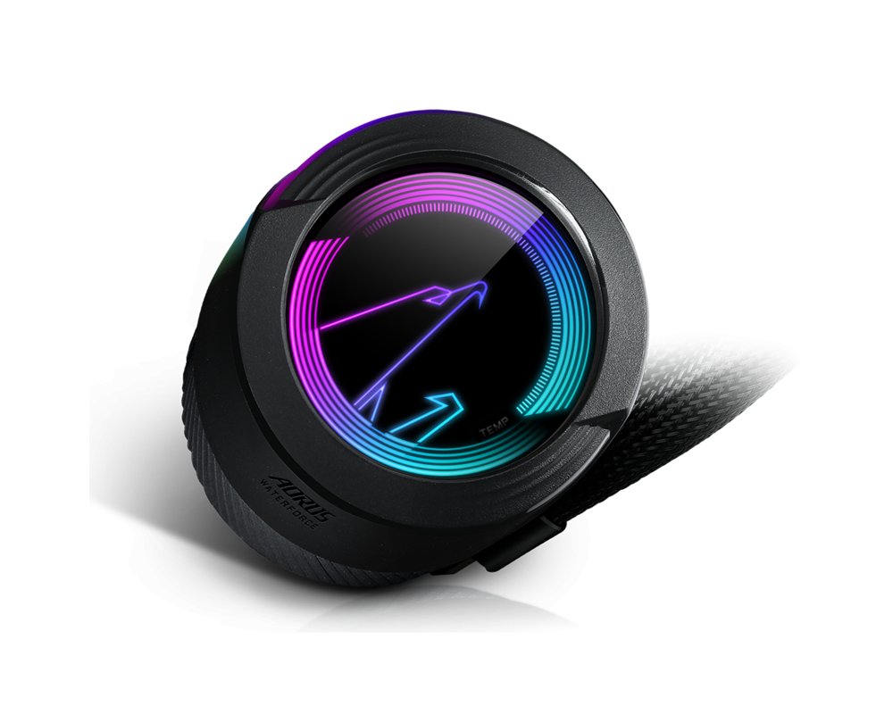 Охладител за процесор Gigabyte AORUS WATERFORCE 360, ARGB display, RGB Fusion 2.0 Socket 1700 Ready 4
