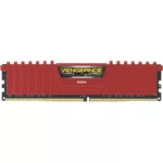 <span>Памет</span> CORSAIR VENGEANCE LPX, 8GB (1 x 8GB), DDR4, 2400MHz, C16, Red <span class='catalog-num-in-name'>CMK8GX4M1A24C16R</span> - 