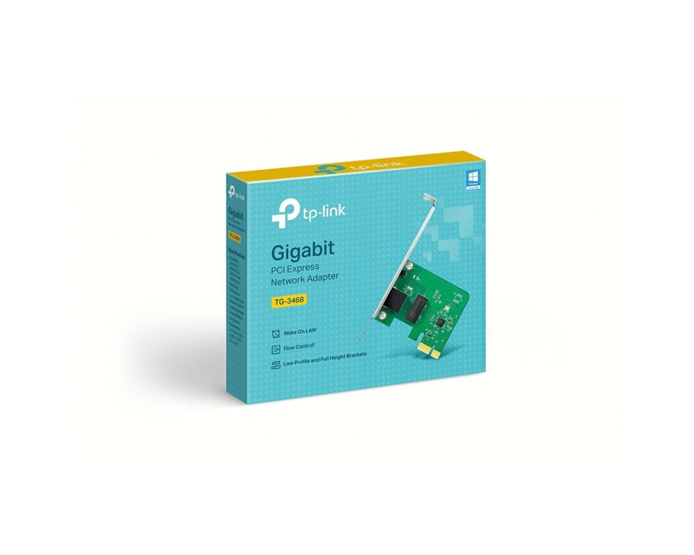 Мрежова карта TP-Link TG-3468 10/100/1000 PCI-e low profile 8