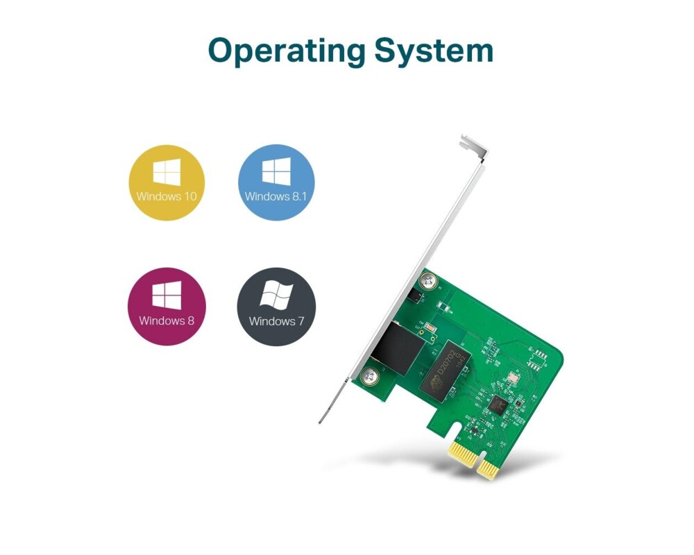 Мрежова карта TP-Link TG-3468 10/100/1000 PCI-e low profile 7