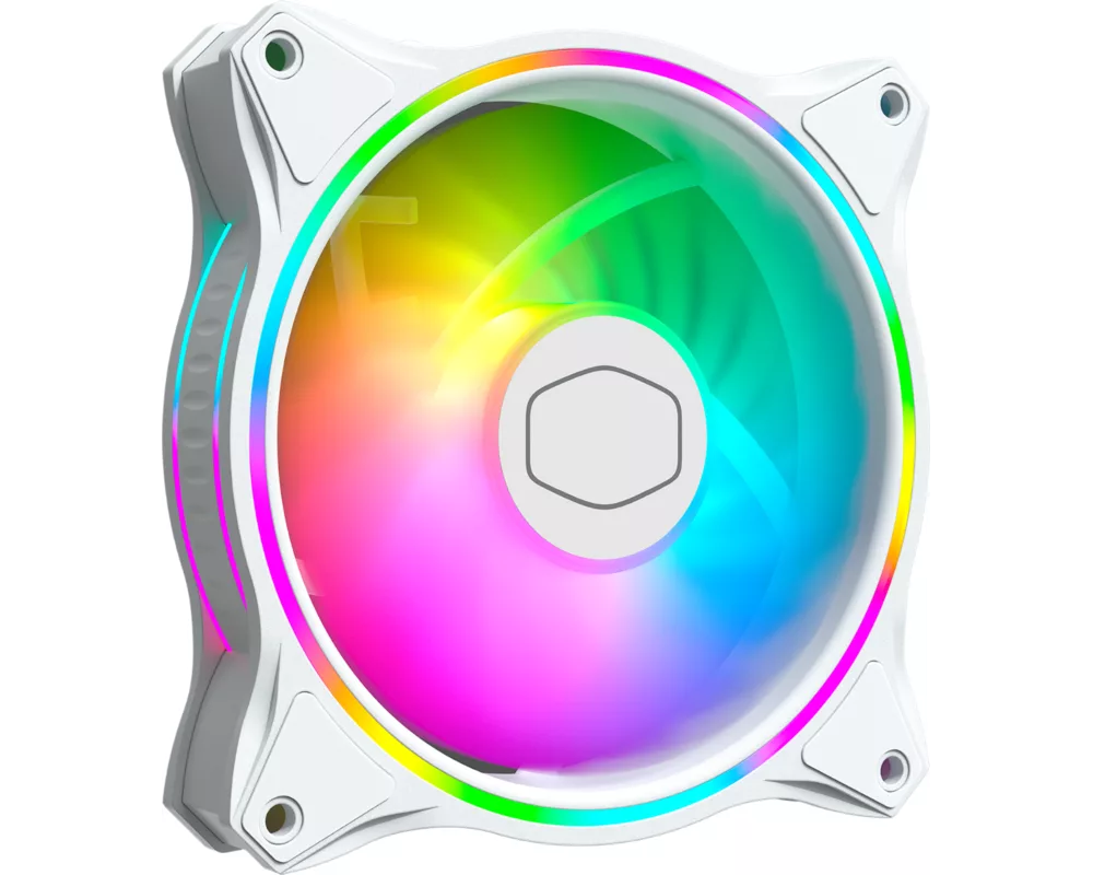 Вентилатор и Cooler Master MasterFan MF120 Halo 3in1 White Edition 2