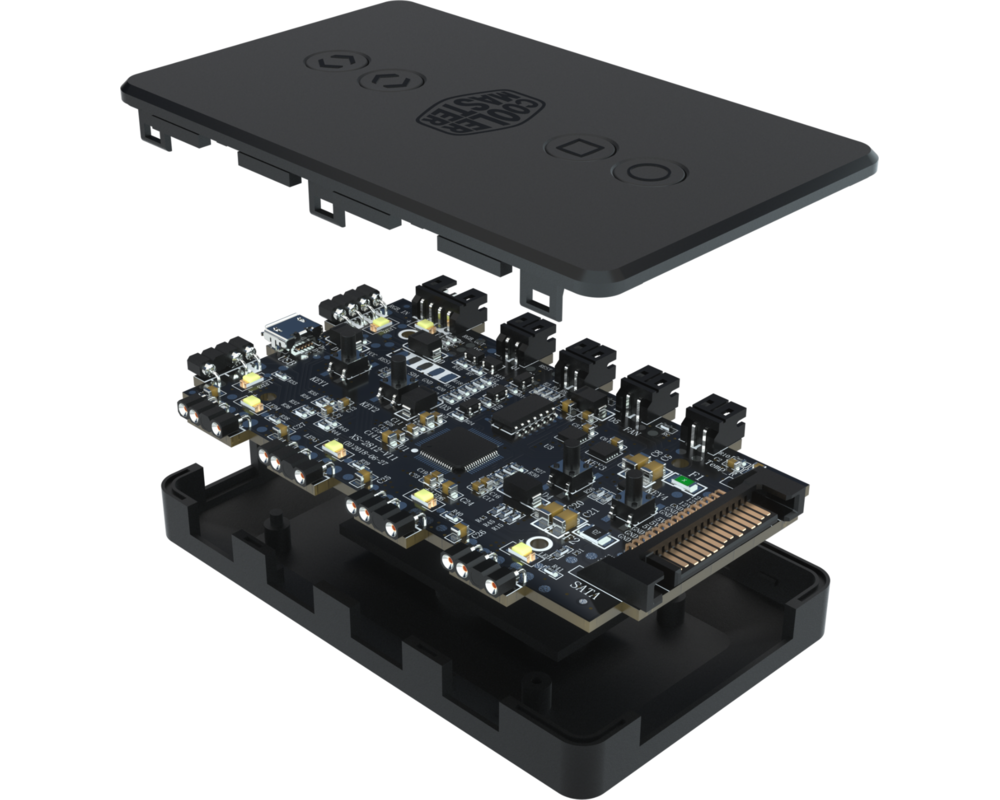 Контролер за Вентилатори Cooler Master ARGB LED Controller 6