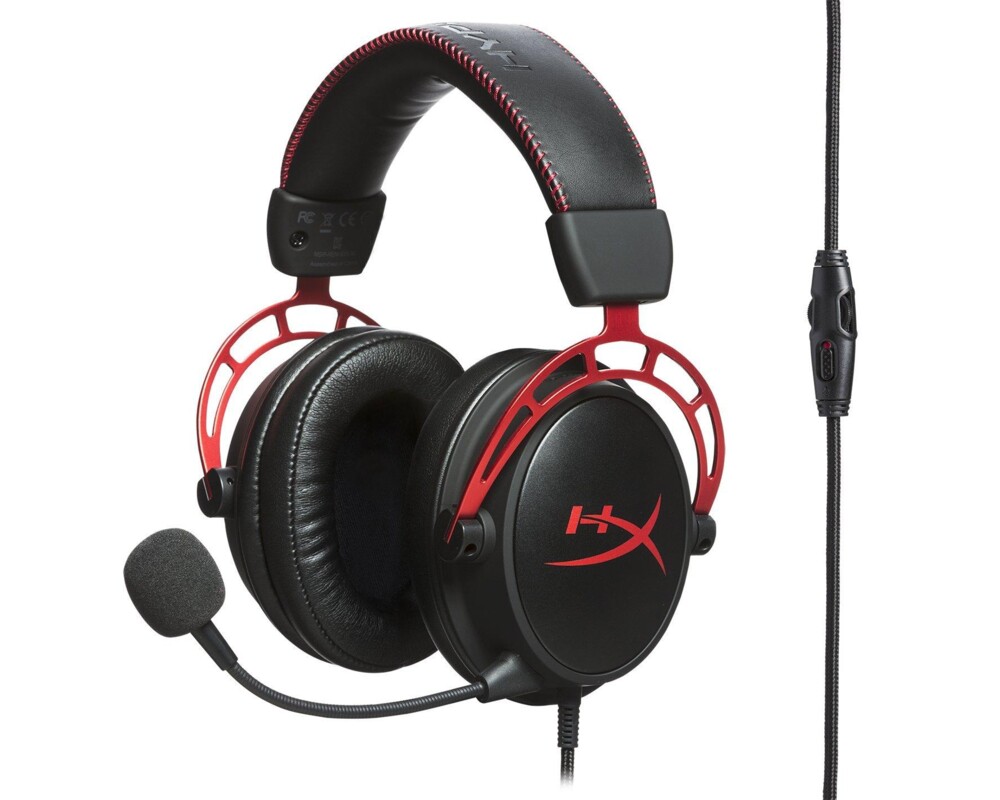 Слушалки Геймърски слушалки HyperX Cloud Alpha, Черен/Червен 5
