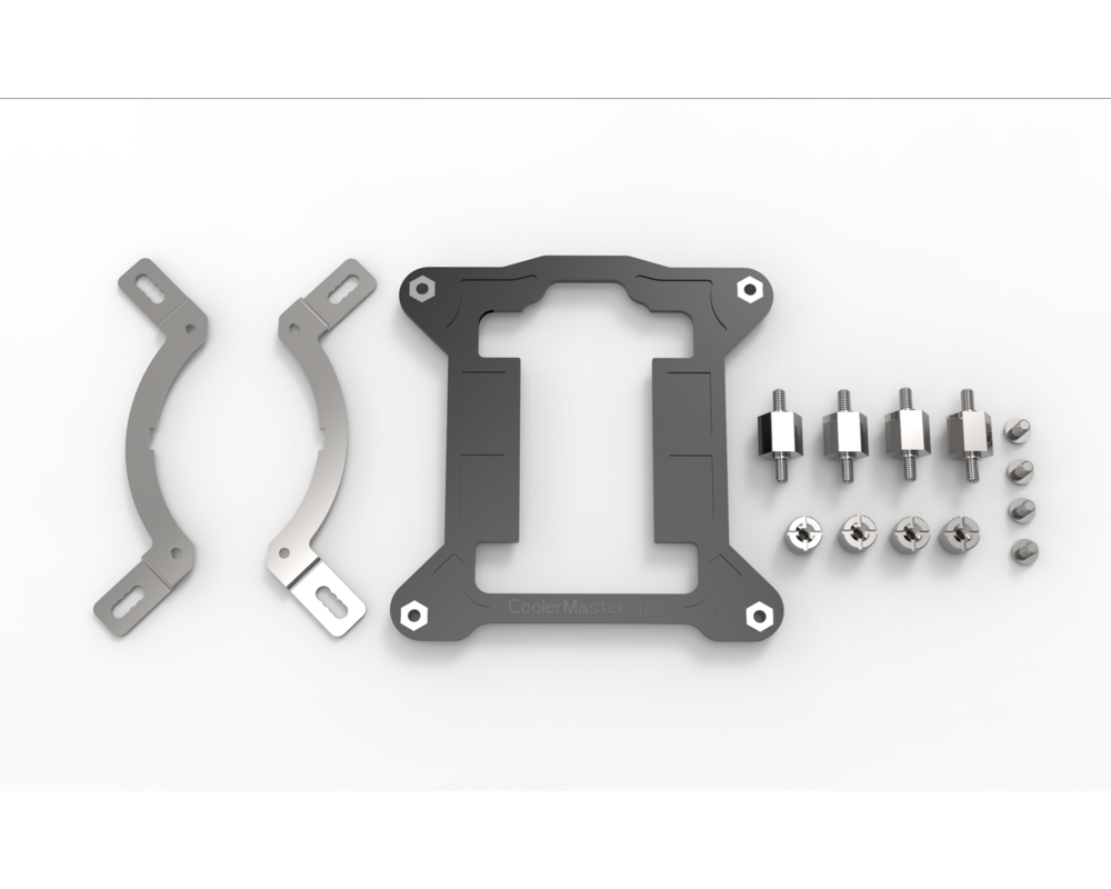 Част за охладител Бракет Cooler Master, Intel LGA 1700, Водни AIO Охладители 3