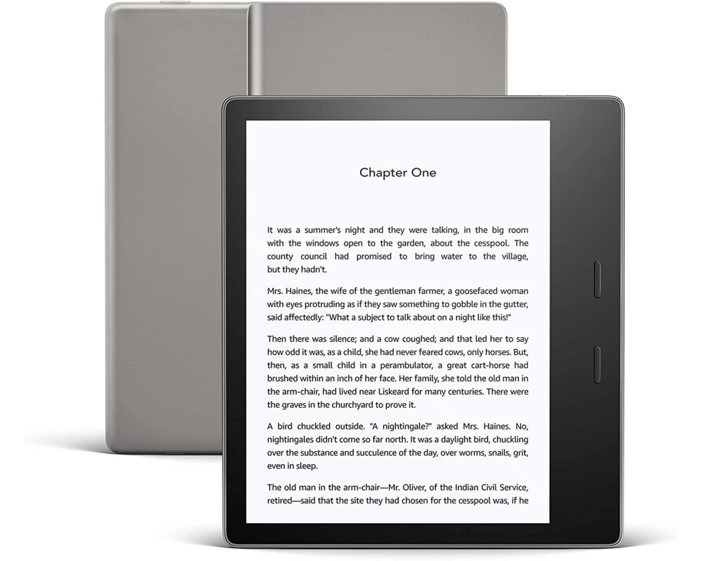 Електронна книга eBook Kindle Oasis, 7", 32GB, 10-та генерация, Графит 8