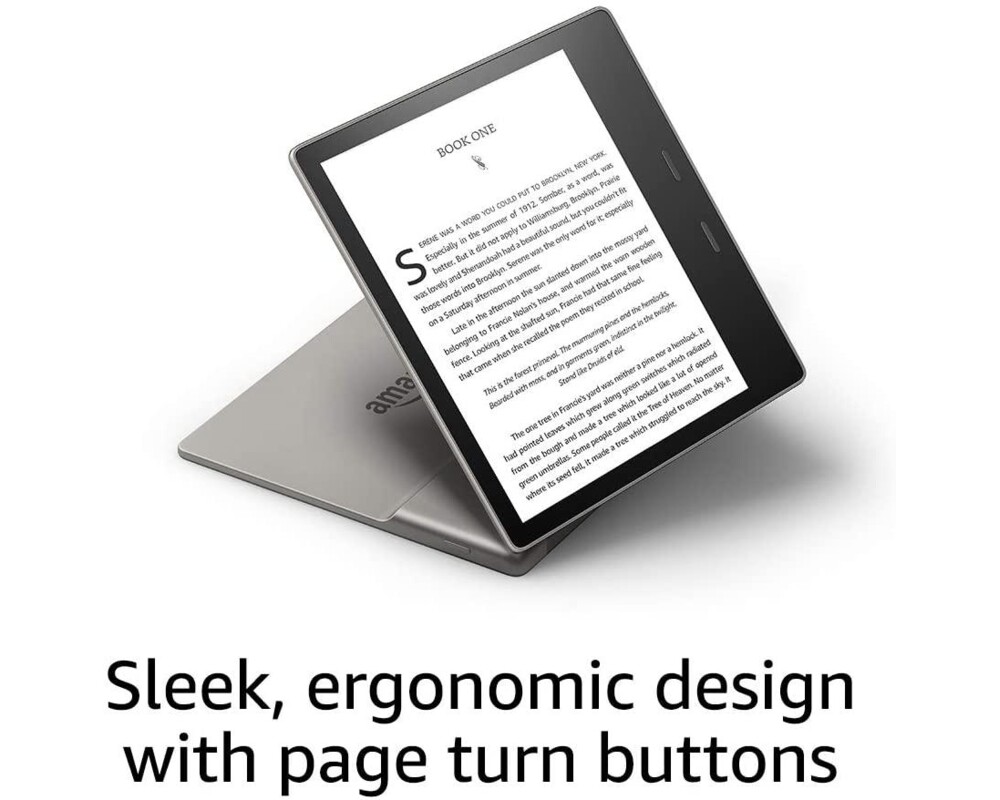 Електронна книга eBook Kindle Oasis, 7", 32GB, 10-та генерация, Графит 6