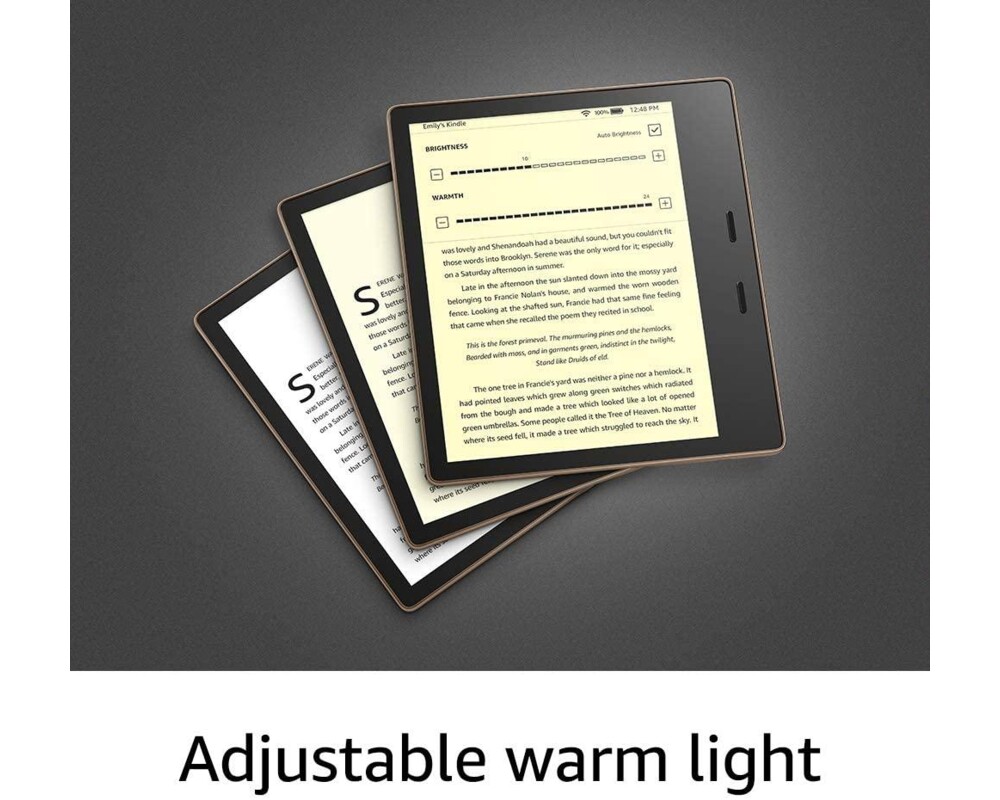Електронна книга eBook Kindle Oasis, 7", 32GB, 10-та генерация, Графит 4