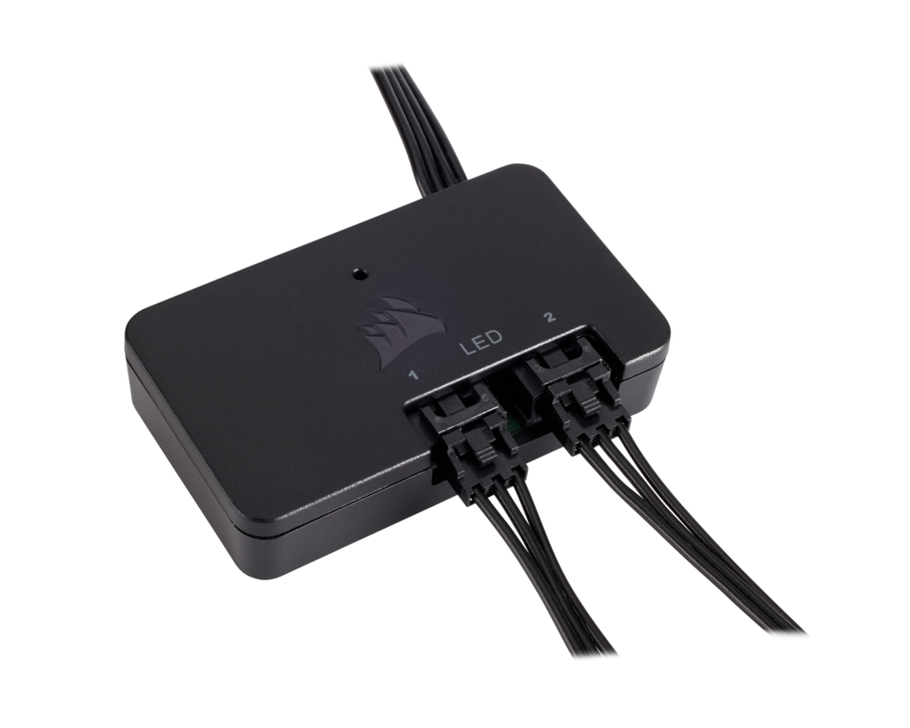 Контролер Контролер за вентилатори и LED лента Corsair iCUE Lightning Node PRO RGB Controller, 2x 3-pin 3